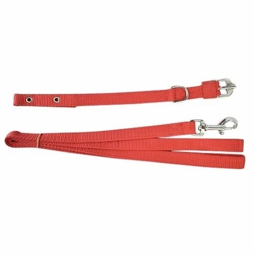 Dog Collar Set - Durable Nylon, Suitable for All Dog Breeds, Colorful Options with Quick-Release Buckle & Reflective Stitching, Strong D-Ring