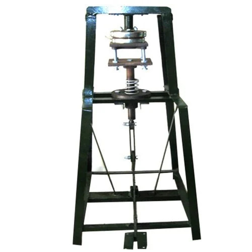 Foot Press Dona Making Machine - Paper, 4 Inch Size, Grey Color | Manual Operation, Foot Press Type, 2000 Dona/Day Production Capacity, Cast Iron and Mild Steel Material, Human Machine Interface Control System