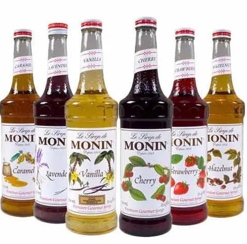 Fruit Syrups - 750Ml Bottle , Available In Caramel, Lavender, Vanilla, Hazelnut, Strawberry, Cherry Flavours, Liquid Form, 3 Months Shelf Life