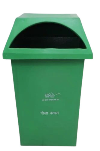 Green Plastic Dustbins