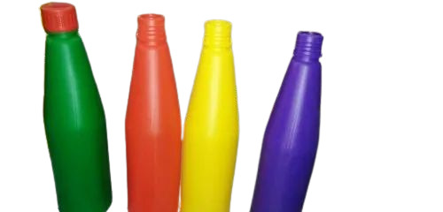 Ketchup Bottles - 500 ml Size Durable Plastic Material | Fine Finished Plain Design Narrow Flip Top Lid