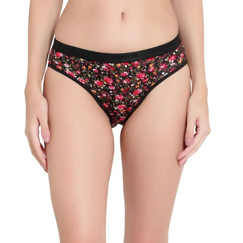 Ladies Hipster Panties - Cotton Material, Mid-Rise Fit | Breathable, Lightweight, Wrinkle-Resistant, Multicolor Prints