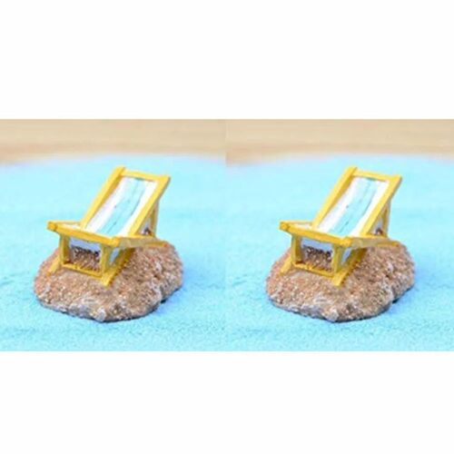 Mini Toy Resin Beach Chair