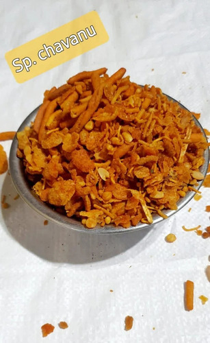 Mix Chavanu Namkeen - Crispy Texture, Salty And Spicy Flavor | Vegetarian Snack Delight