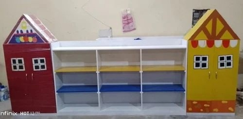 Play School Furniture Kids Wooden Bookshelve