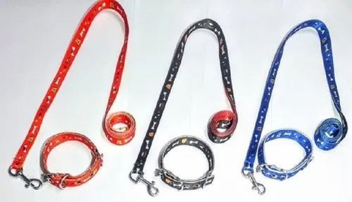 Lightweight Nylon Pet Collar - Various Sizes, Durable Design for Dogs and Cats, Bright Color Options for Enhanced Safety