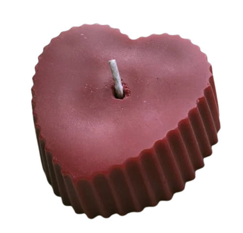 Rose Wood Hearts Candles