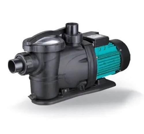 Leo Pumps - 2 HP Electric Swimming Pool Pump, 5-10 m Head, 220 RPM Speed, Single Phase, Stainless Steel Material, Multi Color