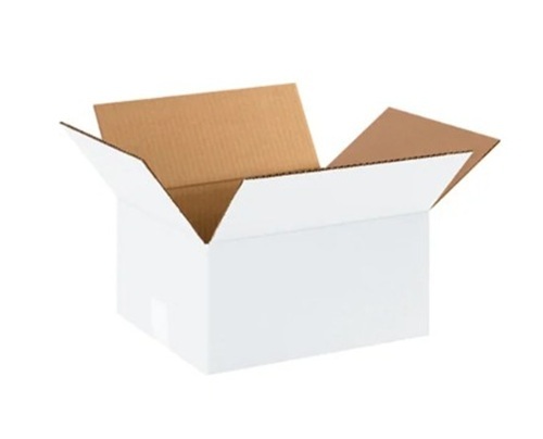 White Corrugated Packaging Box