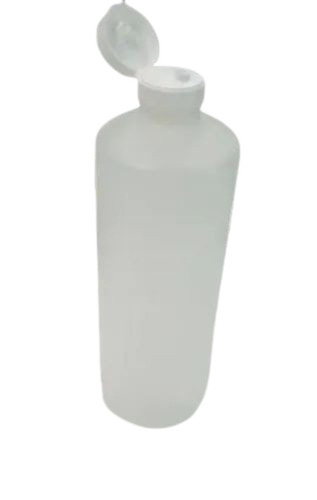 White Ketchup Bottle - HDPE, 1.2 Ltr, White Color | Durable, Narrow Flip Top Lid, Round Shape, Fine Finished, Plain Pattern
