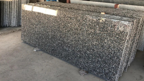 Crystal Brown Granite Slab - 10 x 3 Ft, 16 mm Thickness, Polished Surface Finish, Scratch Resistant