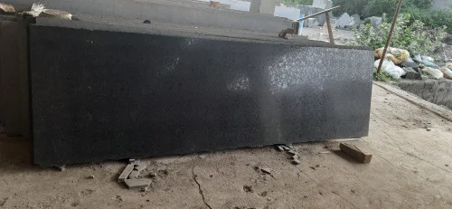 18 mm Steel Grey Lapathra Granite Slab - Rectangular Shape, Polished Surface Finish | Scratch Resistant, Ideal for Flooring Applications