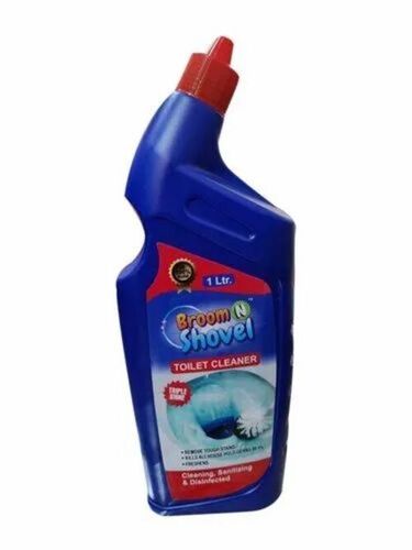 Liquid Toilet Cleaner - 1 Litre Bottle, Blue Color, Aloe Vera Fragrance, Easy to Use, 24 Months Shelf Life