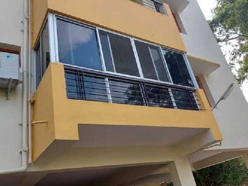 Balcony Aluminium Sliding Window