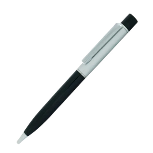 Metal Ball Pen - 8-Inch Sleek Design, Smooth Black Ink for Clear Writing