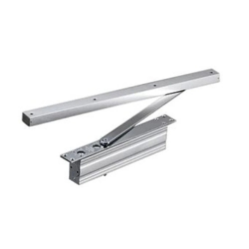 Concealed Door Closer - Polished Aluminium, Hydraulic Mechanism | Corrosion Resistant, Ideal for Home, Hotels, Office