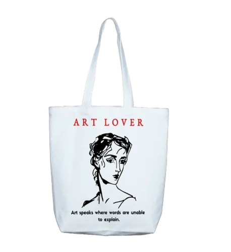 Cotton Canvas Tote Bag By R.r. Enterprises