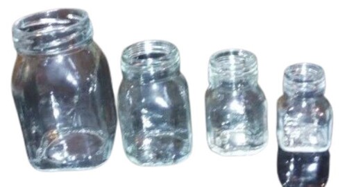 Glass Honey Jar - Glass, Customizable Size, Transparent Color | Crafted from Crack Resistant Material, Tested to Quality Standards, Timely Delivery