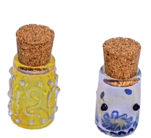 Glass Jar With Cork - Printed Glass, Customize Size, Fancy Color Options | Light Weight, Crack-Resistant, Solid Structure for Stylish Storage