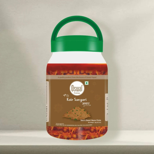 Kair Sangari Pickle - Mustard Oil Preserved, Tasty & Delicious, Salty And Sour Flavor, Highly Vegetarian