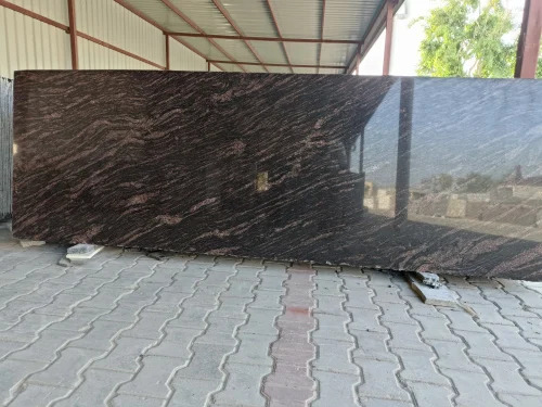 Paradiso Granite Slabs - 16mm Thick, Polished Brown Surface Finish | Scratch Resistant, Ideal for Flooring