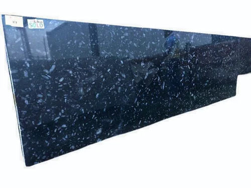 Pearl Black Granite Slabs - 16mm Thick, Polished Finish | Scratch Resistant, Ideal for Flooring