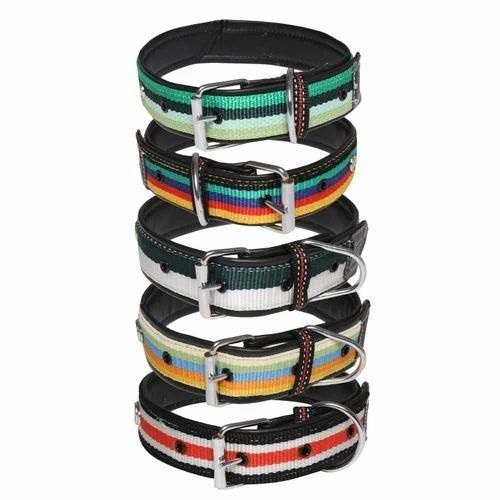 Polyester Dog Collar - Soft & Adjustable, Skin Friendly Material, Machine Washable for Easy Cleaning, Durable & Long Lasting by Petsplanet