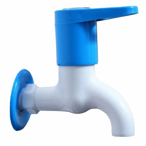 Pvc Short Body Bib Cock - Color: White & Blue