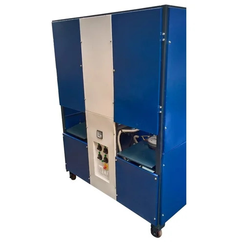 SS Paper Plate Making Machine - Stainless Steel, 2 HP Power, 50 Pieces Per Hour Capacity | Automatic Control System, Color Coated Finish, Double Die Design