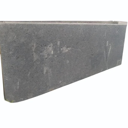 Steel Grey Granite Slab - 20mm Thickness, Polished Surface Finish | Scratch Resistant for Versatile Flooring Applications
