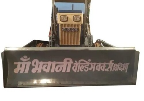 Tractor Mounted Front End Dozer - Metal, Dumping Height 3565 mm, Overall Height 5542 mm, 35 Degree Turning Angle, 200 mm Working Depth | Versatile Agricultural Tool for Efficient Land Management