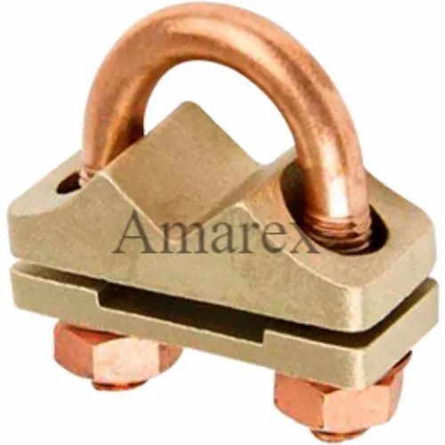 U Bolt E Type Clamp - Cast Iron Customized Size Golden Color Durable Iron Structure with Fine Finish