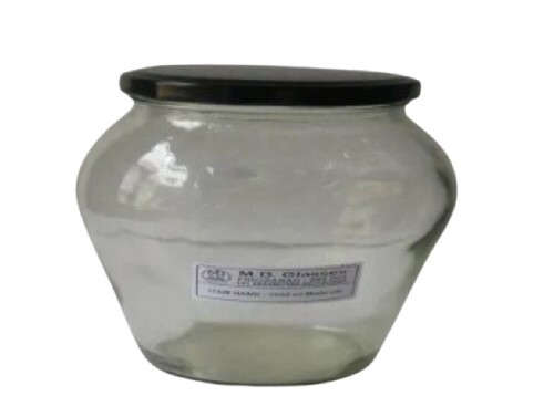 120 Ml Transparent Glass Jar - Lightweight, Solid Structure, Plain Pattern | Quality Tested, Timely Delivery, New Only