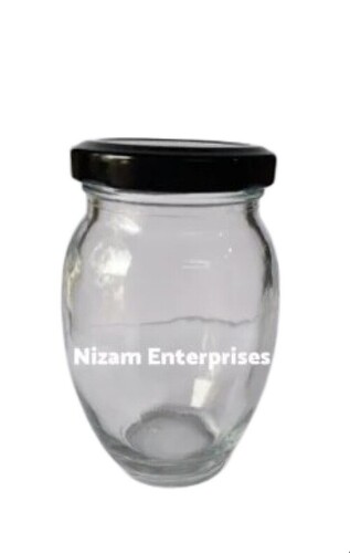 200ml Matki Glass Jar - Glass Material, 200 ml Size, Transparent Color | Light Weight, Pocket Friendly Rates, Leak Resistance