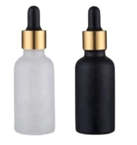 30ml Glass Serum Bottle - Glass Material, 30ml Size, Various Colors | Crack and Leak Resistance, Pocket Friendly Design