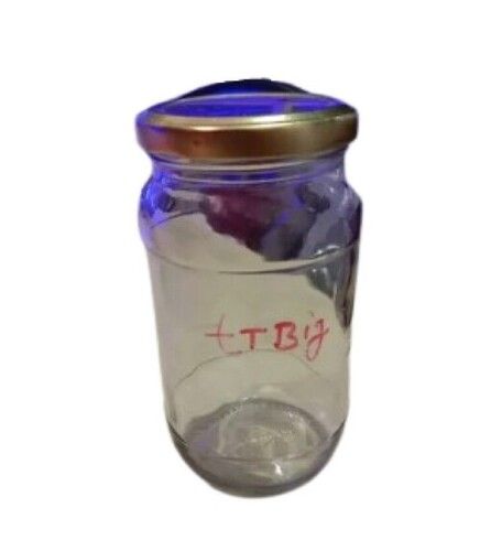 400 Ml Round Glass Jar