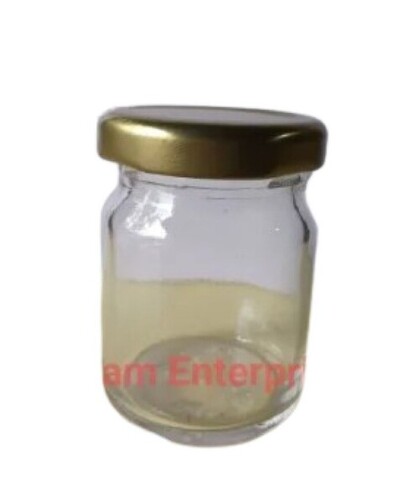 60ml Salsa Glass Jar - Glass Material, 60ml Size, Transparent Color | Plain Design, Pocket-Friendly Rates, Leak Resistant Features