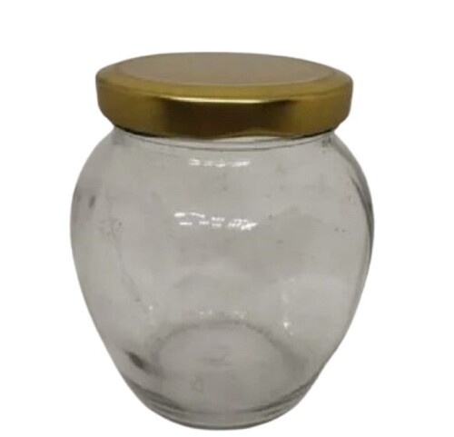 Glass Storage Container - 750 ml, Lightweight Design | Transparent Plain Solid Structure, Quality Tested