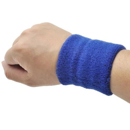 Blue Cotton Wristband