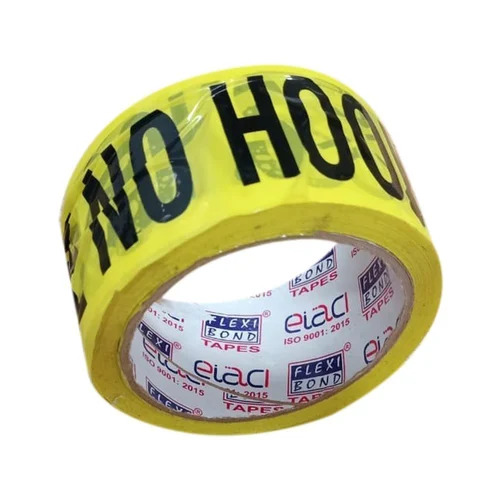 BOPP Custom Printed Tape - BOPP Material, 50m Length, 1-20mm Width, Yellow Color | High-Quality Adhesive, Clear Printing, Eco-Friendly Options