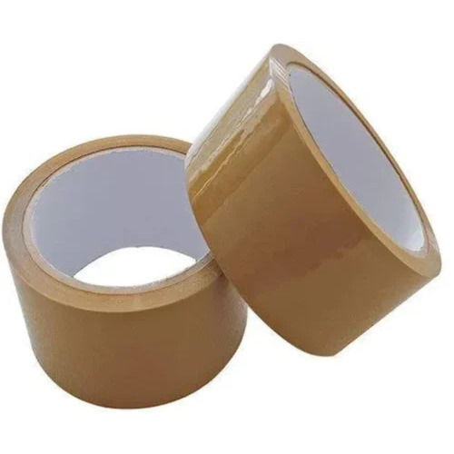 Brown BOPP Packing Tape - 2 Inch Width, 20 Meter Length | Strong, Durable, Moisture & Temperature Resistant, Easy Tear, Clean Removal