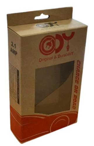 Car Charger Packaging Box - Duplex Paper 200-270 GSM, Rectangular Shape, Multicolor Design, Light Weight, Matt Lamination Finish, Special Effects Printing