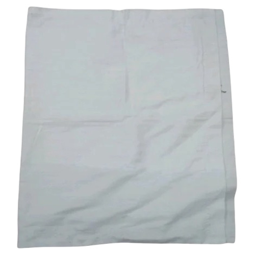 Cotton Pillow Covers - 40 x 60 cm, Plain Dyed White | Head Use, Woven Structure