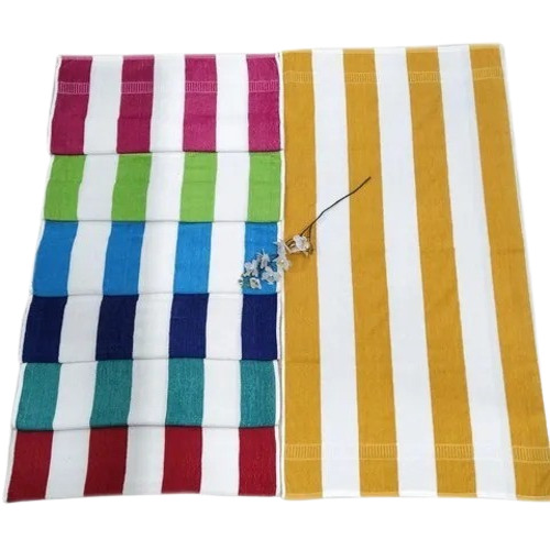 Cotton Stiped Bath Towels