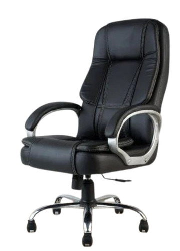 Ergonomic Chair - Durable Polyester & Stainless Steel, 18-Inch Depth, 20-Inch Width, Antique Black Finish, Easy To Clean, 200 KG Weight Capacity, 1 Year Warranty