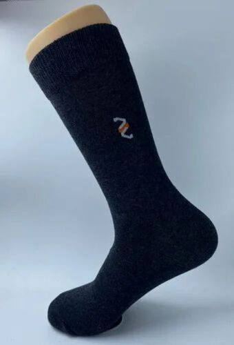 Full Leg Socks - Soft Elastic Blend, Black and Red | Arch Support, Cushioned Sole, Quick-Drying, Lightweight, Anti-Wrinkle, Unisex Design