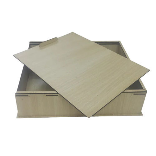 Mdf Packaging Gift Box - Durable Paper Customized Size Fine Brown Finish | Silkscreen Printing Embossing Industrial Food Use