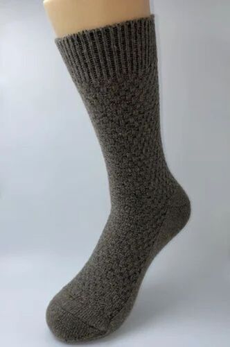 Woolen Sports Socks - Soft Material, Elastic Band, Arch Support | Cushioned Sole, Quick-Drying, Stretchable, Lightweight, Anti-Wrinkle, Waterproof, No Fade