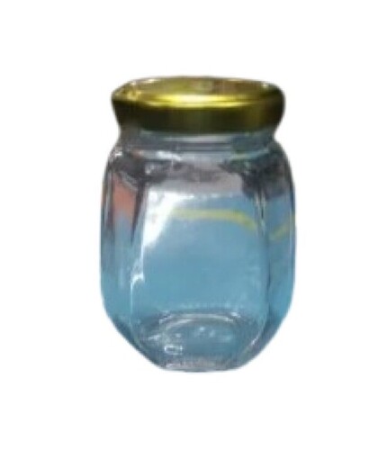 Octagonal Glass Jar - Glass Material, Customized Size, Transparent Color | New Condition, Leak Resistant, Pocket Friendly Rates, Solid Structure