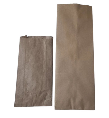 Kraft Paper Pouch - 12"x18" Size, Brown Color | Disposable, Plain Design, Customized Paper Bags